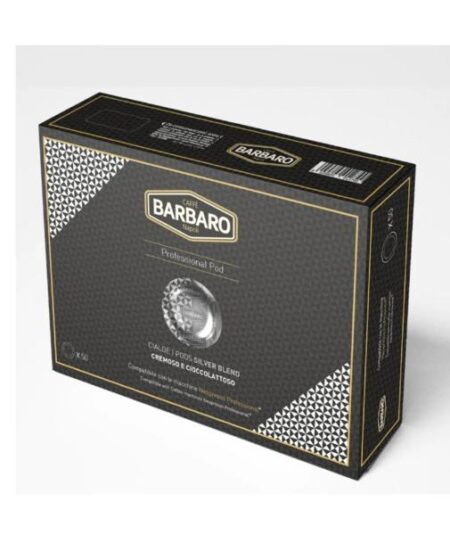 BOX 50 CAPSULE BARBARO COMPATIBILI NESPRESSO PROFESS NERA