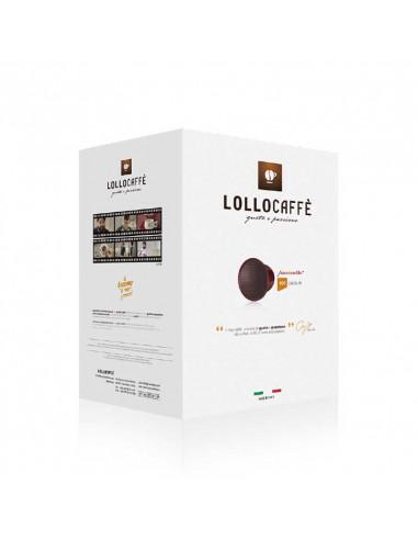 BOX 100 CAPSULE LOLLO COMPATIBILI LAVAZZA BLUE MISCELA NERA