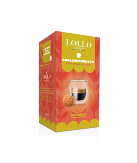 BOX 18 CIALDE LOLLOBEVANDA GUSTO AMARETTO
