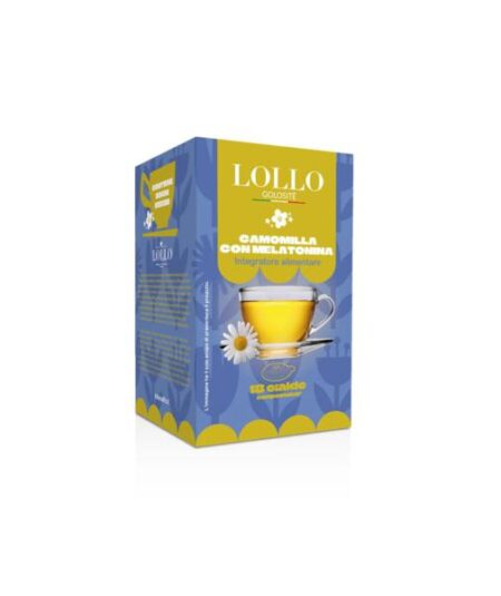 BOX 18 CIALDE LOLLOINFUSO ALLA CAMOMILLA E MELATONINA