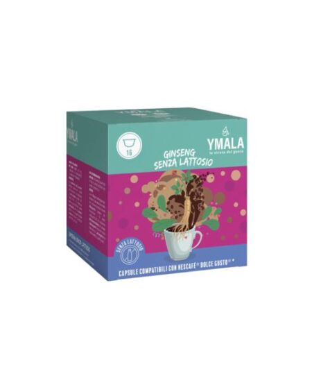 BOX 16 CAPSULE YMALA DOLCE GUSTO GINSENG SENZA LATTOSIO