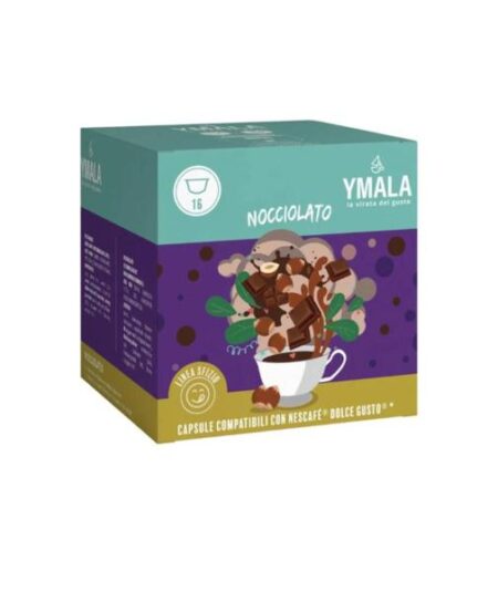 BOX 16 CAPSULE YMALA DOLCE GUSTO NOCCIOLATO