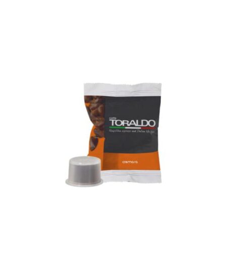 BOX 100 CAPSULE TORALDO COMPATIBILI FIOR FIORE CREMOSA
