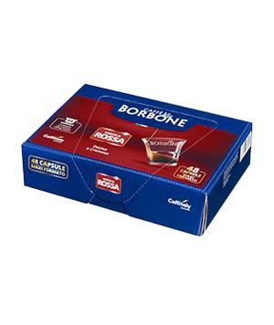 BOX 48 CAPSULE MISCELA RED BORBONE CAFFITALY SYSTEM