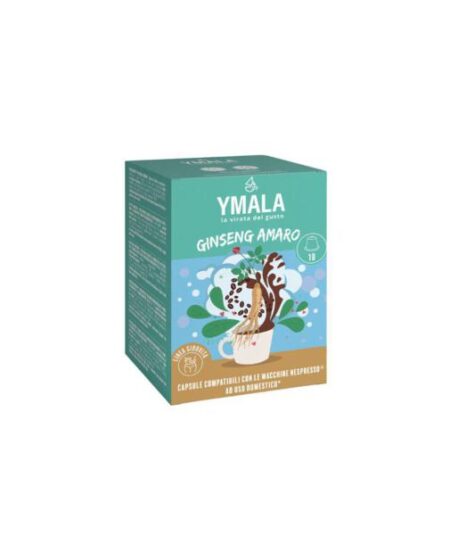 BOX 10 CAPSULE YMALA COMPATIBILI NESPRESSO GINSENG AMARO