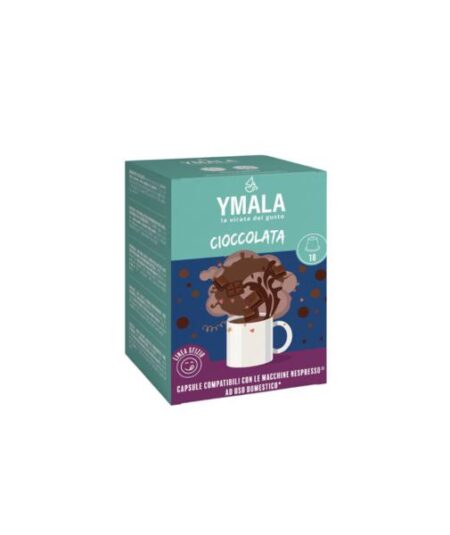 BOX 10 CAPSULE YMALA COMPATIBILI NESPRESSO CIOCCOLATO