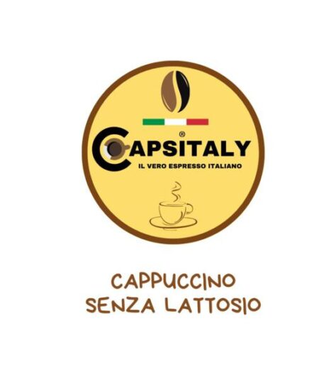 BOX 20 CAPSULE CAPSITALY - CUPSY CAPPUCCINO SENZA LATTOSIO