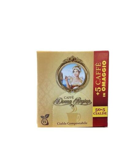 BOX 50 CIALDE DONNAREGINA BORBONE MISCELA FORTE