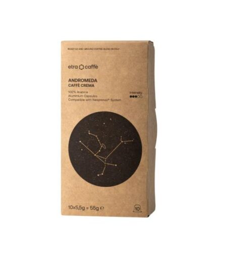 BOX 10 CAPS ETRA ANDROMEDA CAFFE' CREMA