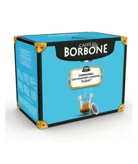 BOX 100 CPS BORBONECOMPATIBILI BIALETTI MISCELA DECA