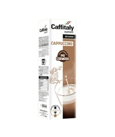 BOX 10 CAPSULE CAPPUCCINO CAFFITALY SYSTEM
