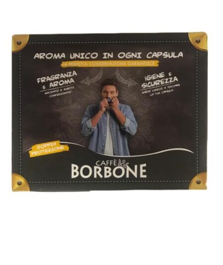 BOX 100 CAPSULE CAFFE' BORBONE BLU LAVAZZA POINT