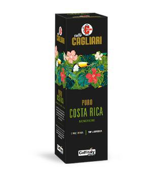 BOX 10 CAPSULE CAFFE' PURO COSTARICA CAFFITALY LIM.ED. CAFF.