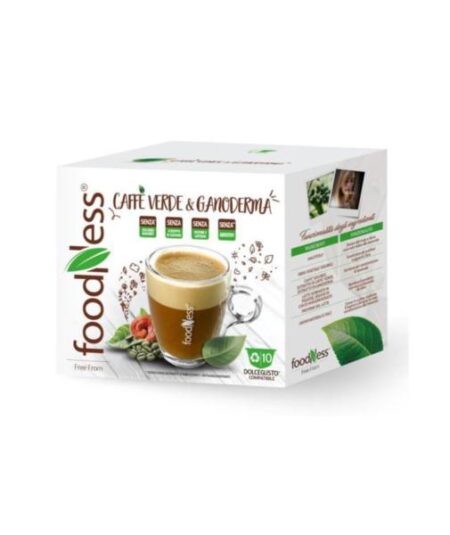 BOX 10 CAPSULE FOODNESS COMPATIBILI DOLCE GUSTO CAFFEVERDE