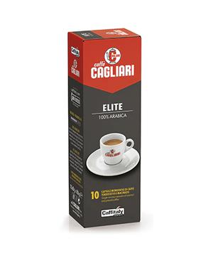 BOX 10 CAPSULE CAFFE' ELITE BIO CAGLIARI 100 ARABICA