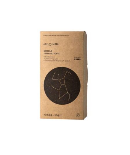 BOX 10 CAPSULE ETRACOMPATIBILI NESPRESSO MISCELA ERCOLE
