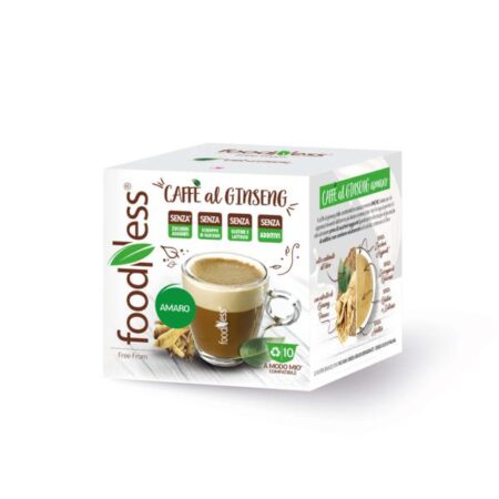 BOX 10 CAPSULE FOODNESS COMPATIBIL MODO MIO GINSENG AMARO