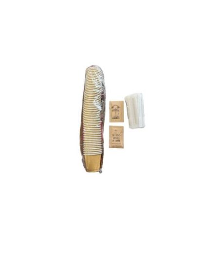 KIT ACCESSORI ANONIMO 50 BICCHIERI 80CC / PALETTE / CANNA