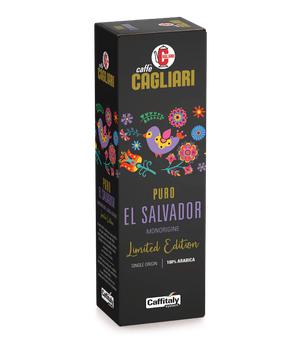 BOX 10 CAPSULE CAFFE' MISCELA EL SALVADOR CAGLIARI
