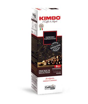 BOX 10 CAPSULE CAFFE' KIMBO MISCELA NAPOLETANO CAFFITALY