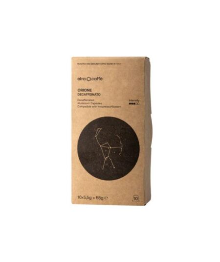 BOX 10 CAPSULE ETRACOMPATIBILI NESPRESSO MISCELA ORIONE DEC