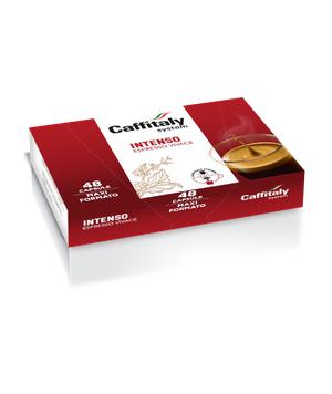 BOX 48 CAPSULE CAFFE' INTENSO CAFFITALY