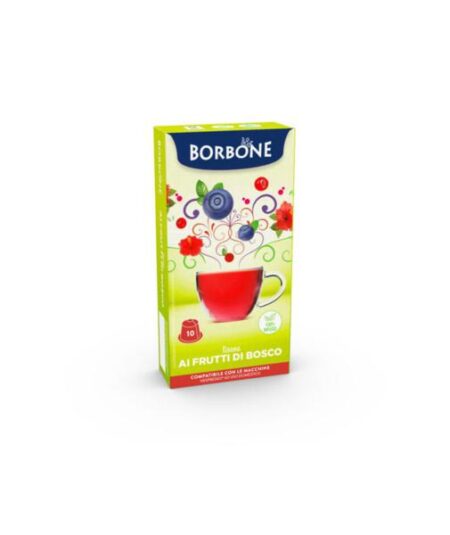 BOX 10 CAPSULE BORBONE GUSTO FRUTTI DI BOSCO NESPRESSO