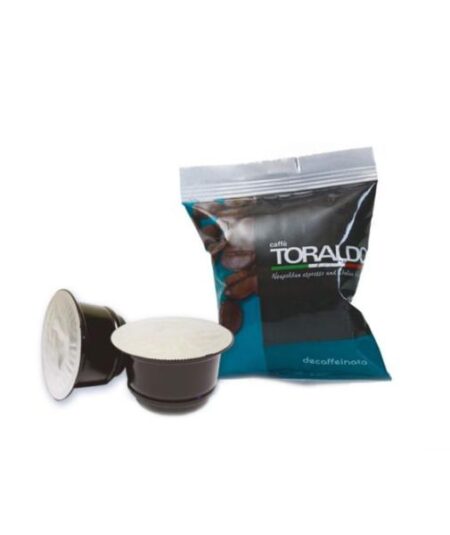 BOX 100 CAPSULE TORALDO COMPATIBILI NESPRESSO MISCELA DECA