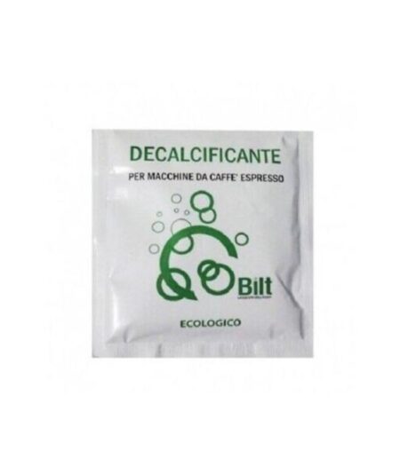 SACCHETTO CON POLVERE DECALCIFICANTE PER MACCHINE DA CAFFE'