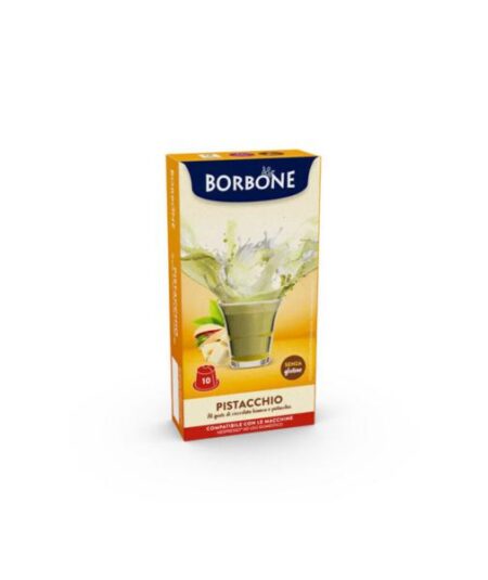 BOX 10 CAPSULE BORBONE PISTACCHIO E CIOCCOLATO NESPRESSO